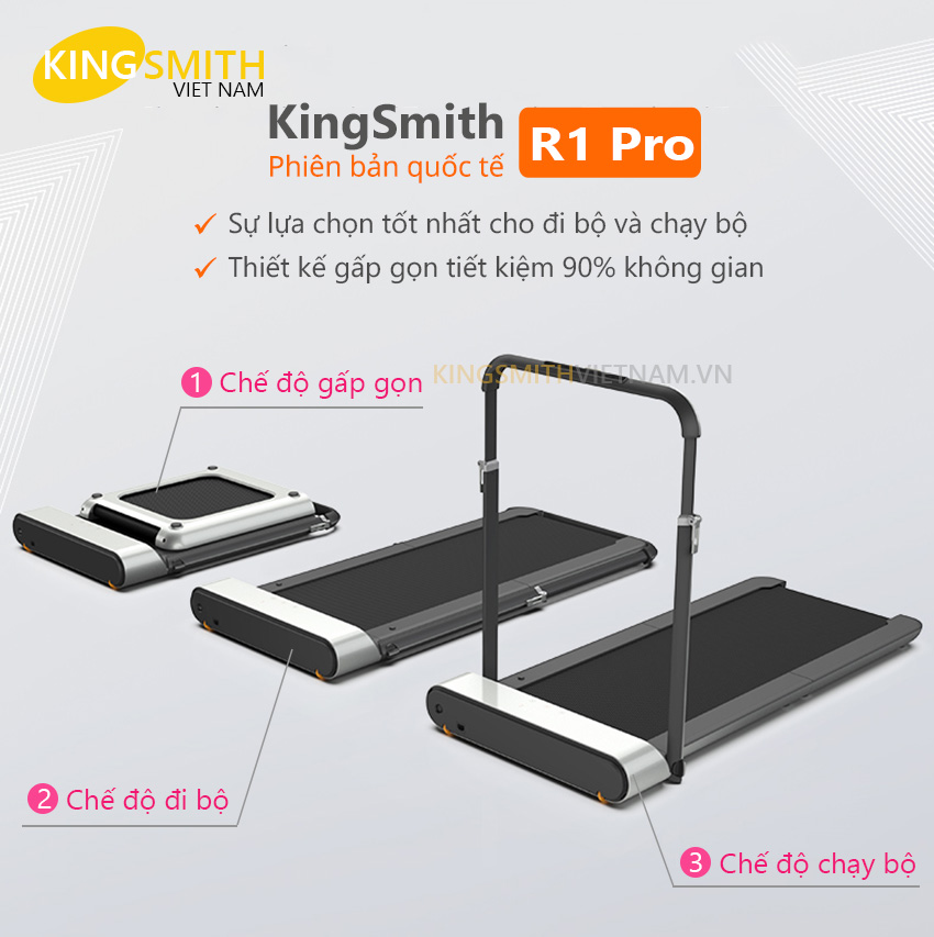 KingSmith R1 Pro Phiên Bản Quốc Tế